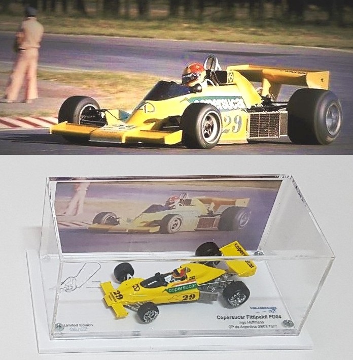 F1 COPERSUCAR FITTIPALDI FD04 INGO HOFFMANN GP ARG